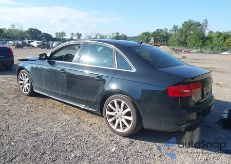 2014 Audi A4 2.0T Premium from USA, damaged, VIN WAUFFAFL8EN020097